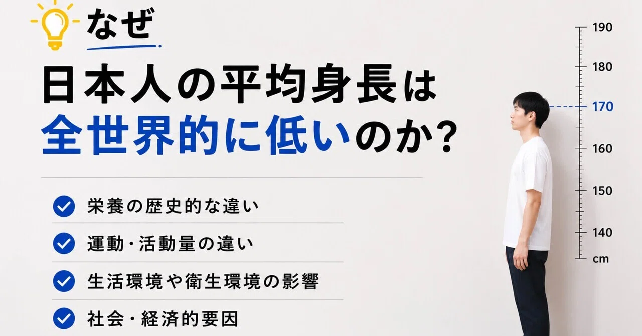 平均 身長 世界 一 低い