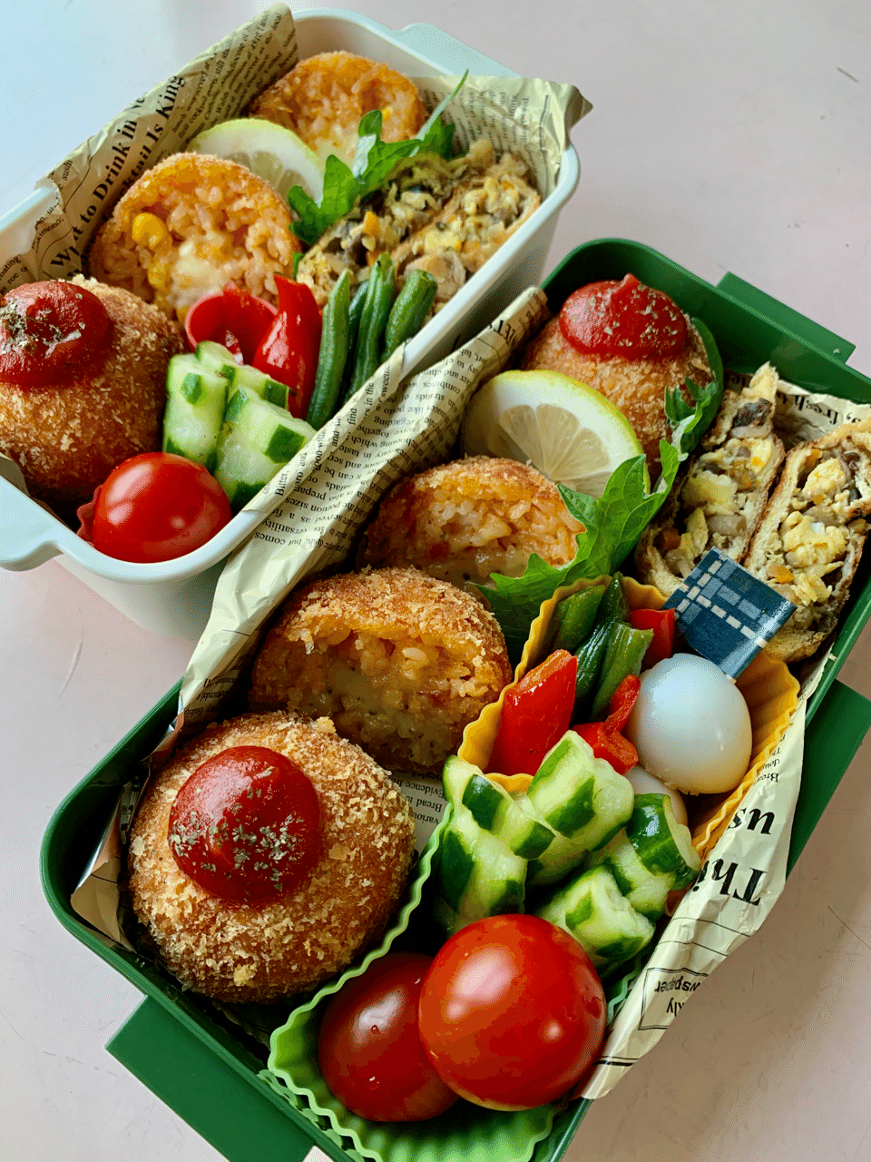 ライスコロッケランチ Ma Ko8 Note