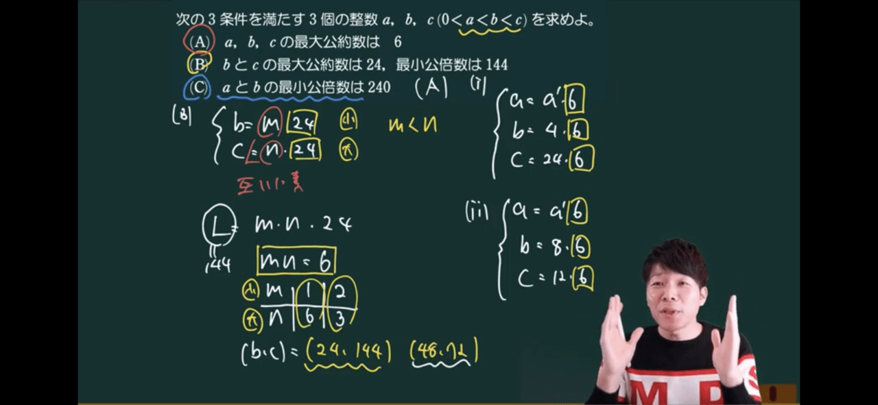 最大公約数と最小公倍数 オモワカ整数 4 全21回 数学専門塾met Note