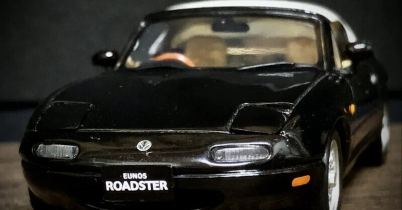 エブロ 1/43 ユーノスロードスター V-Special with BBS wheel｜てOの
