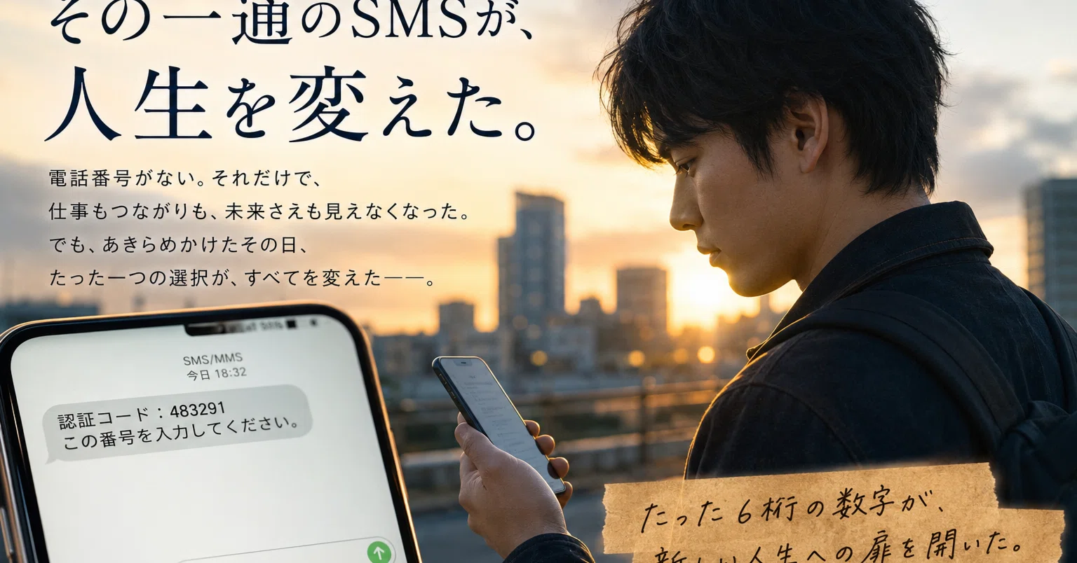 その一通のSMSが、人生を変えた。｜スカイセブンモバイルナゴヤ千種今池店