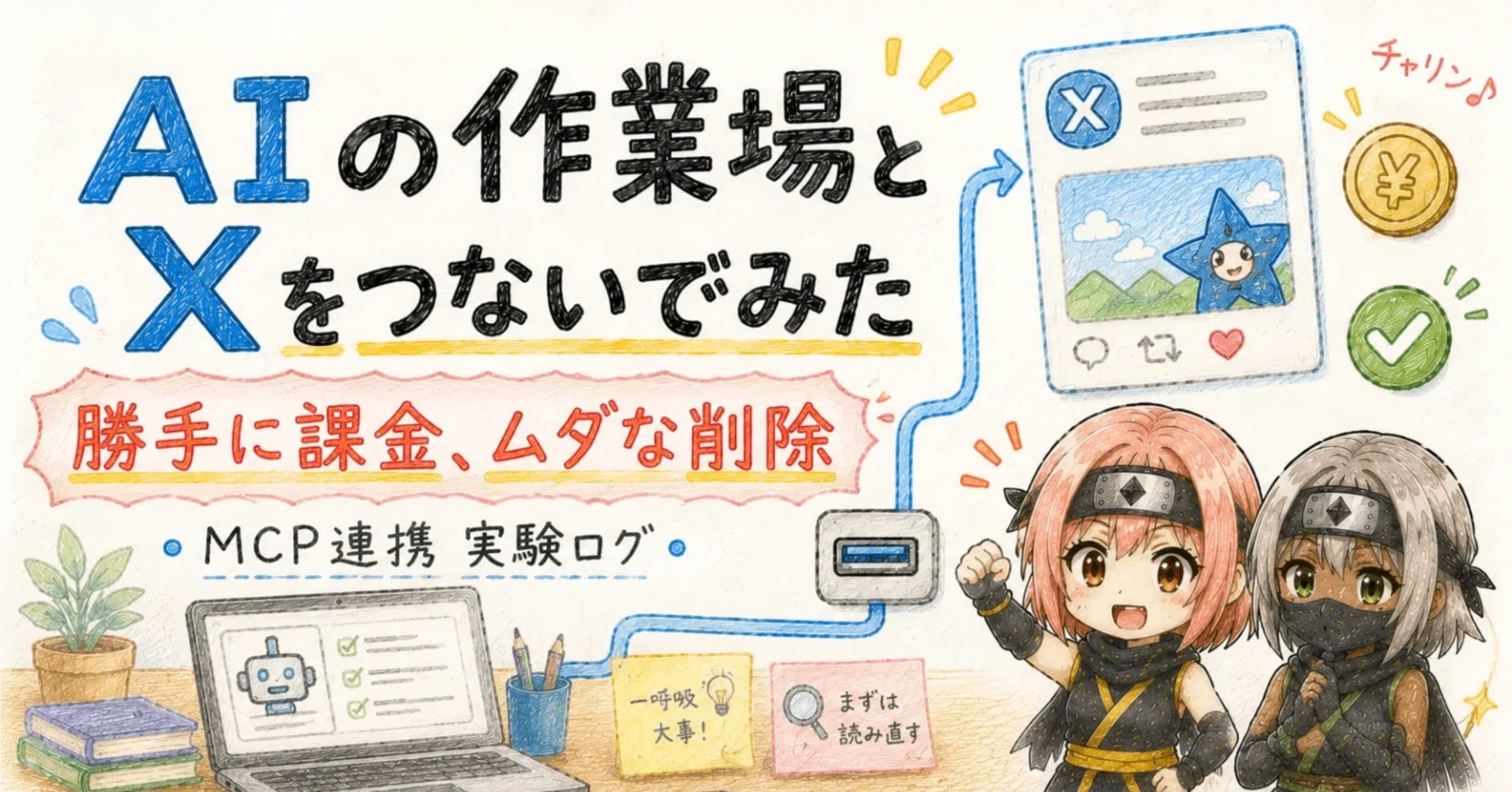 AIの作業場とXをつないでみた｜アースキー