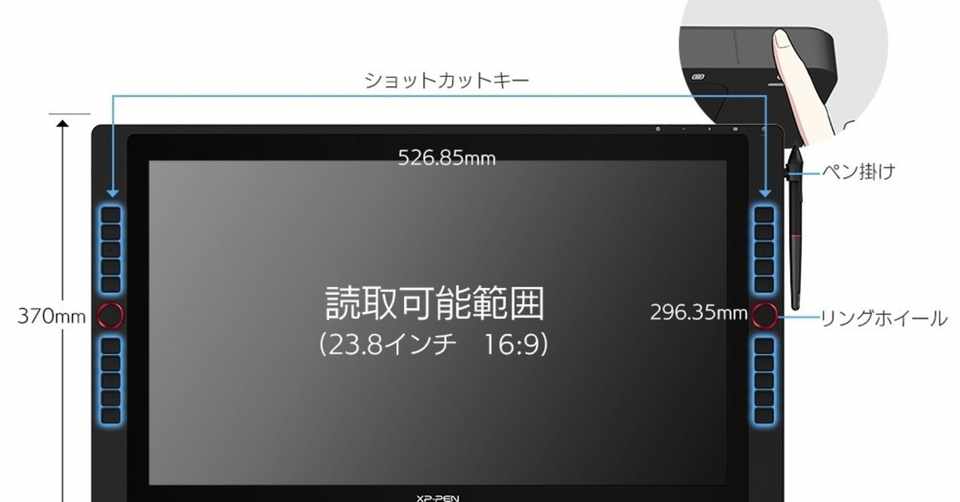 Xp Pen Artist24 Pro レビュー Qhd大画面なのに安い 液晶タブレット Ryal Note