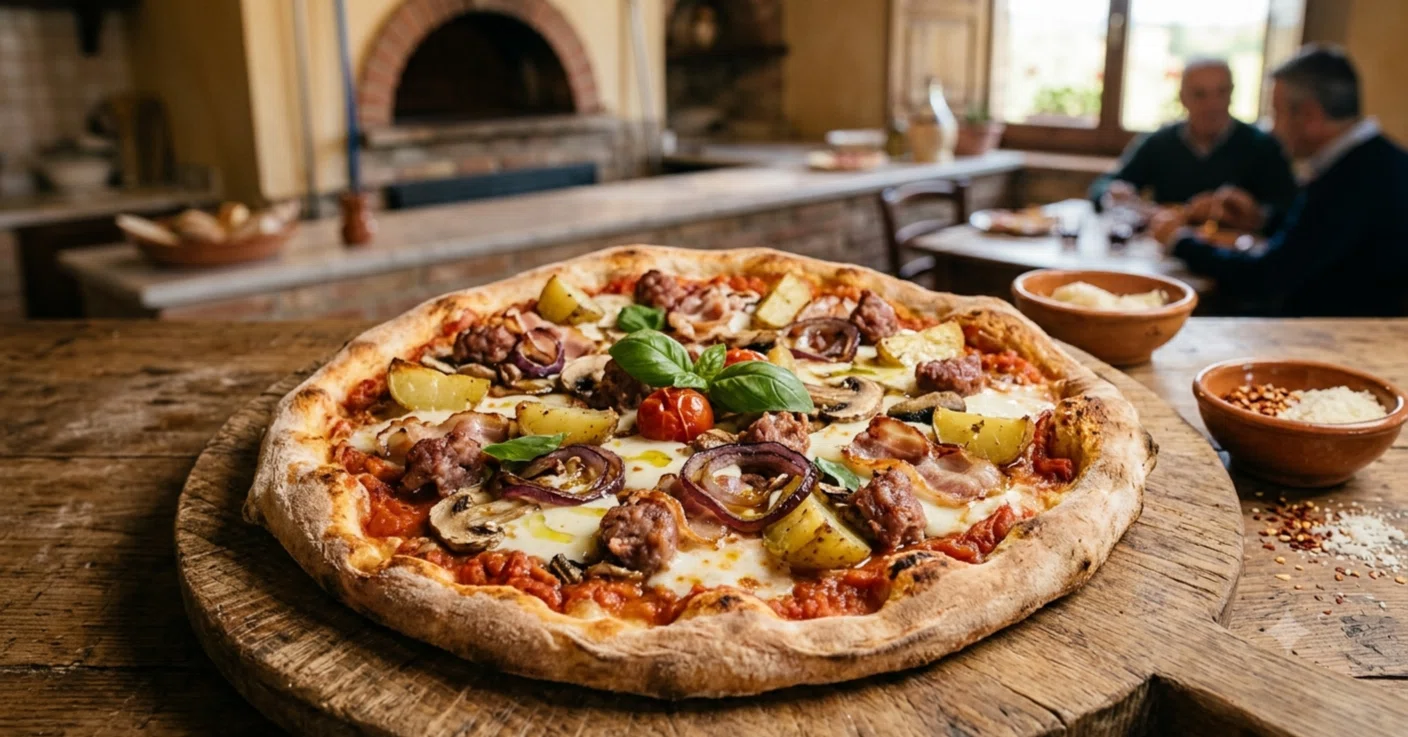 イタリア王道周遊】【マルゲリータ編】本場のモチモチ窯焼きに感動