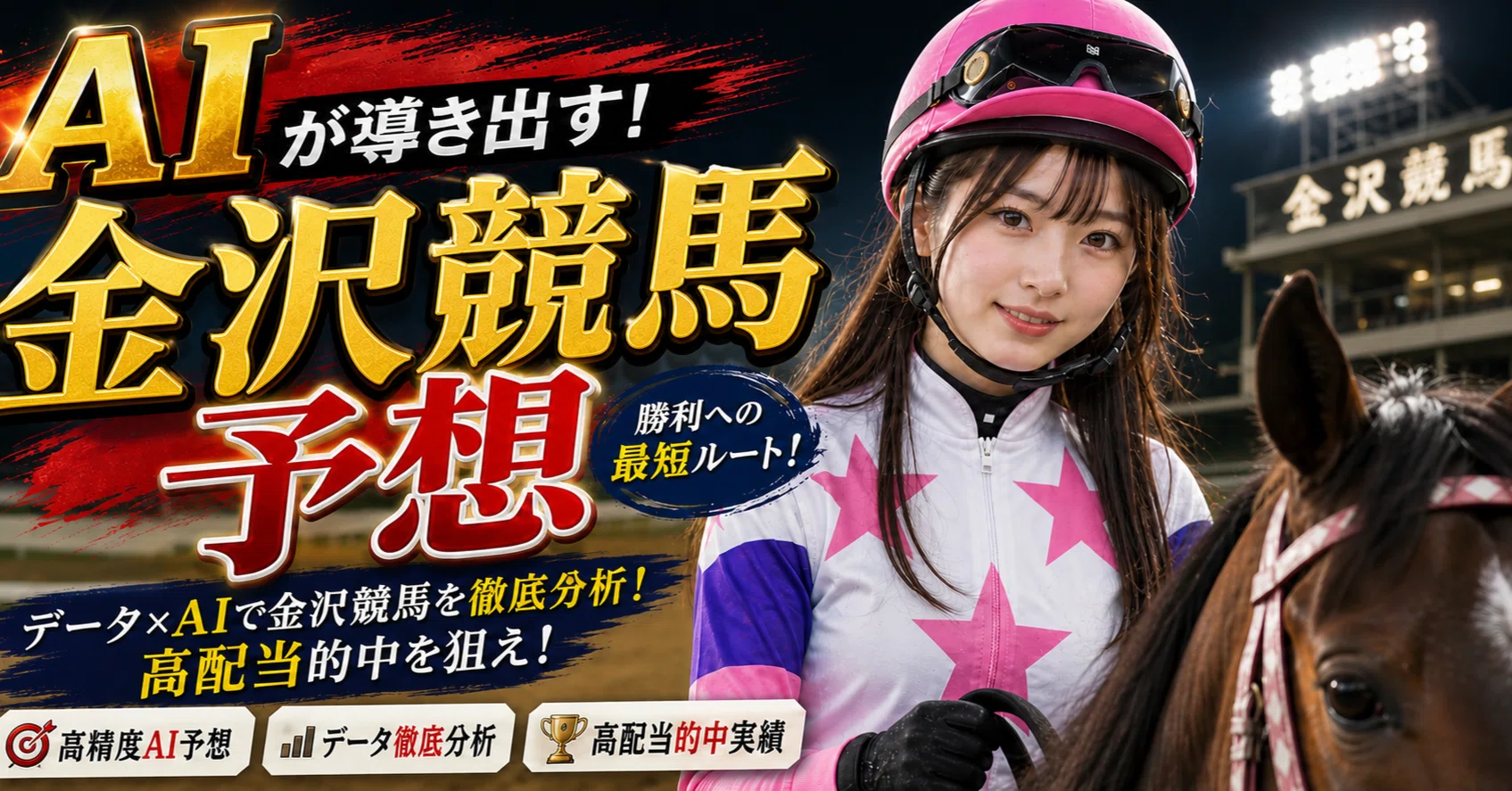 7.12金沢10R加賀友禅賞2026】競馬歴20年が断言！単勝1倍台の圧倒的本命