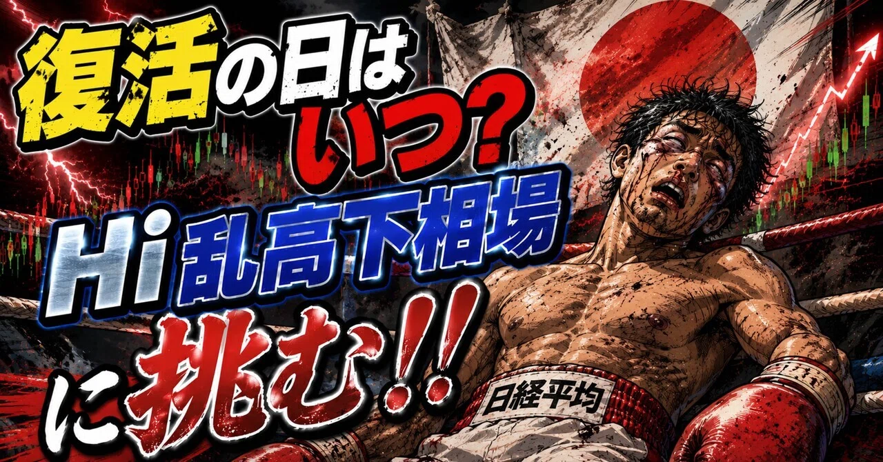 復活の日はいつ⁉️Hi乱高下相場に挑む🏆】週間NISA#031（2026.7.5