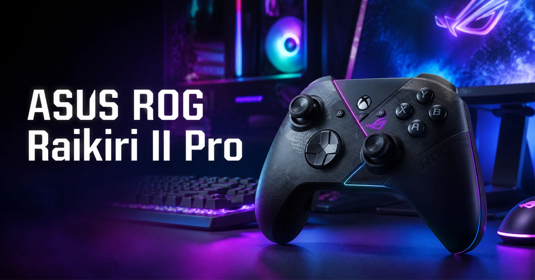 ASUS ROG Raikiri II Pro のレビューと特徴 8000Hzポーリング×TMR