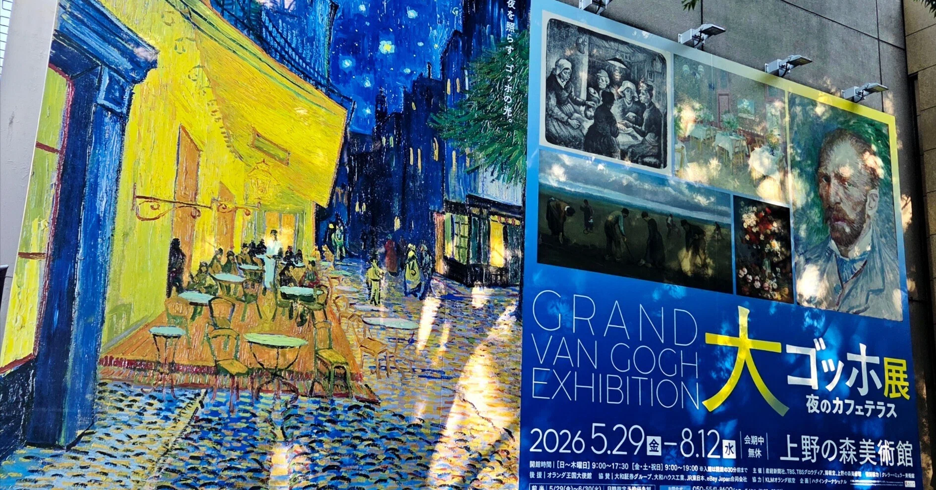 大ゴッホ展」で出会った《夜のカフェテラス》｜紫陽花