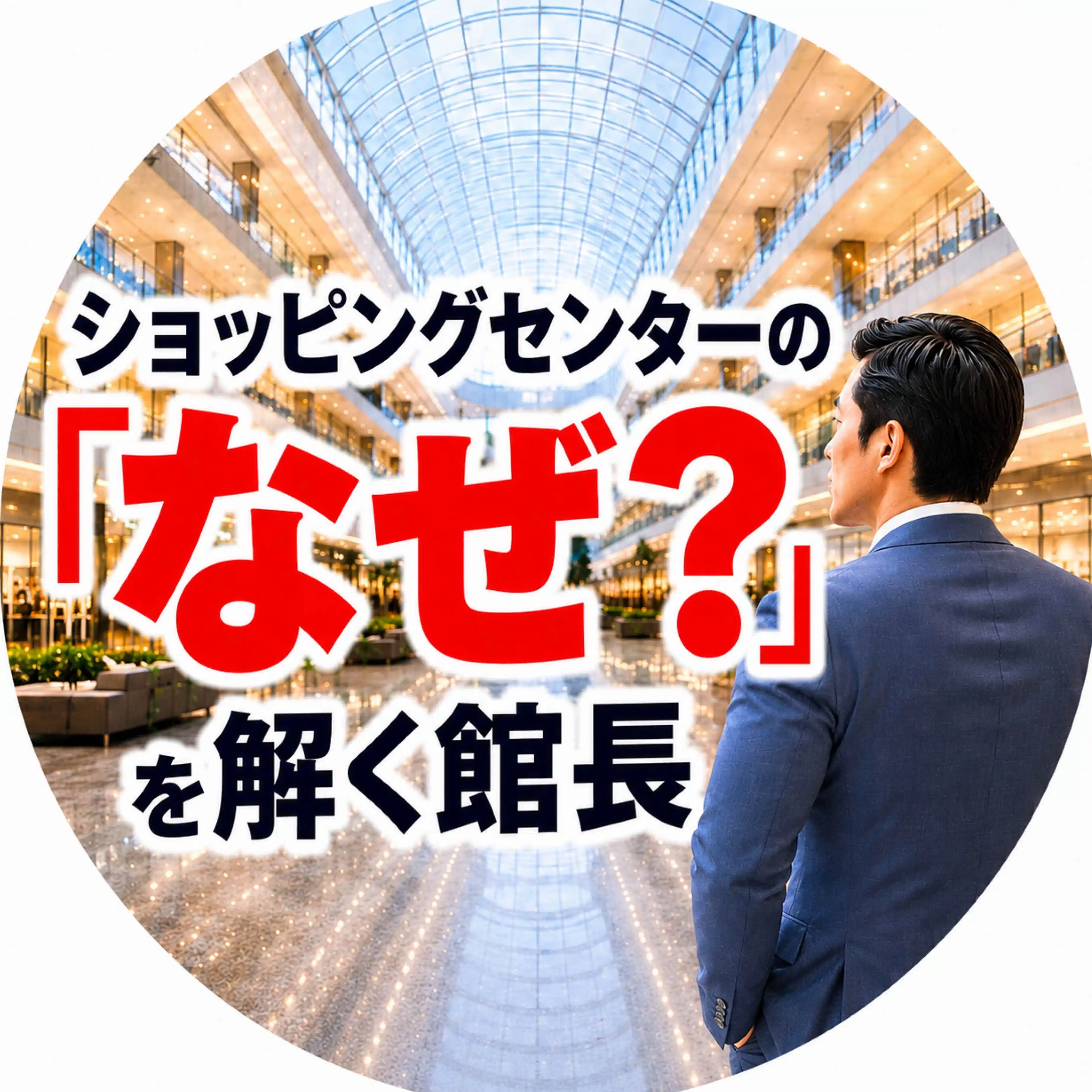 ショッピングセンターの「なぜ？」を解く館長