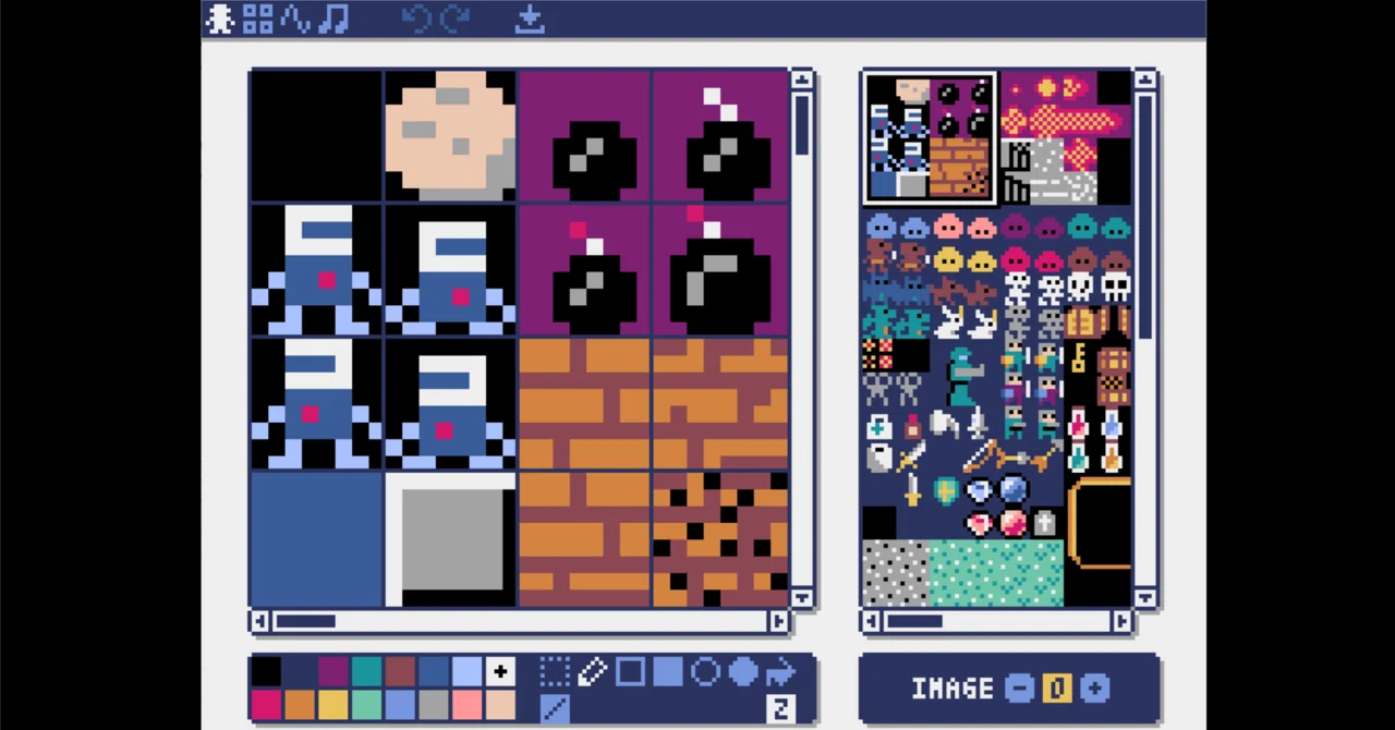 [Pyxel] I modified the Pyxel Editor [Game Development Diary] #188-2｜がぶーん