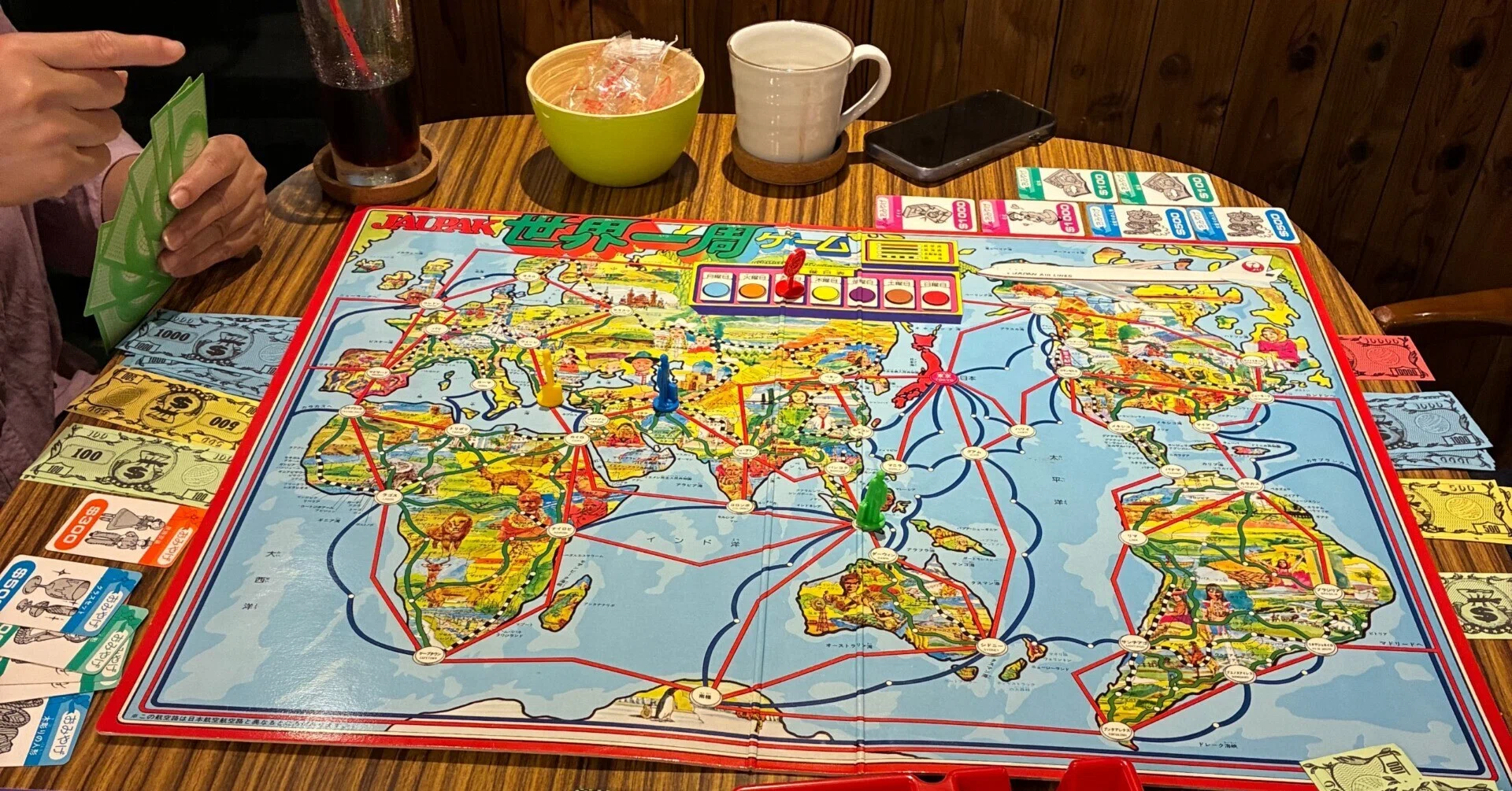 新品 バンダイ　JALPAK　世界一周ゲーム ボードゲーム 今回も参加者にしか伝わらないかもしれない『JALPAK世界一周ゲーム』の