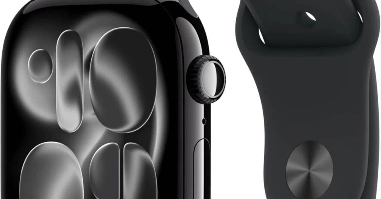 Apple Watch Series 11(GPSモデル)- 46mmジェットブラックアルミニウム 