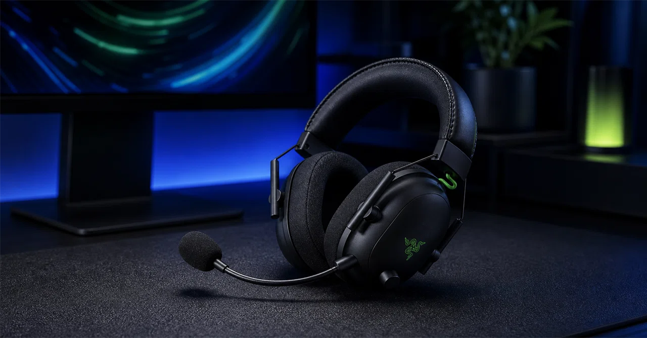 THX 7.1chの立体音響と262gの軽さで8千円弱──Razer BlackShark V2が