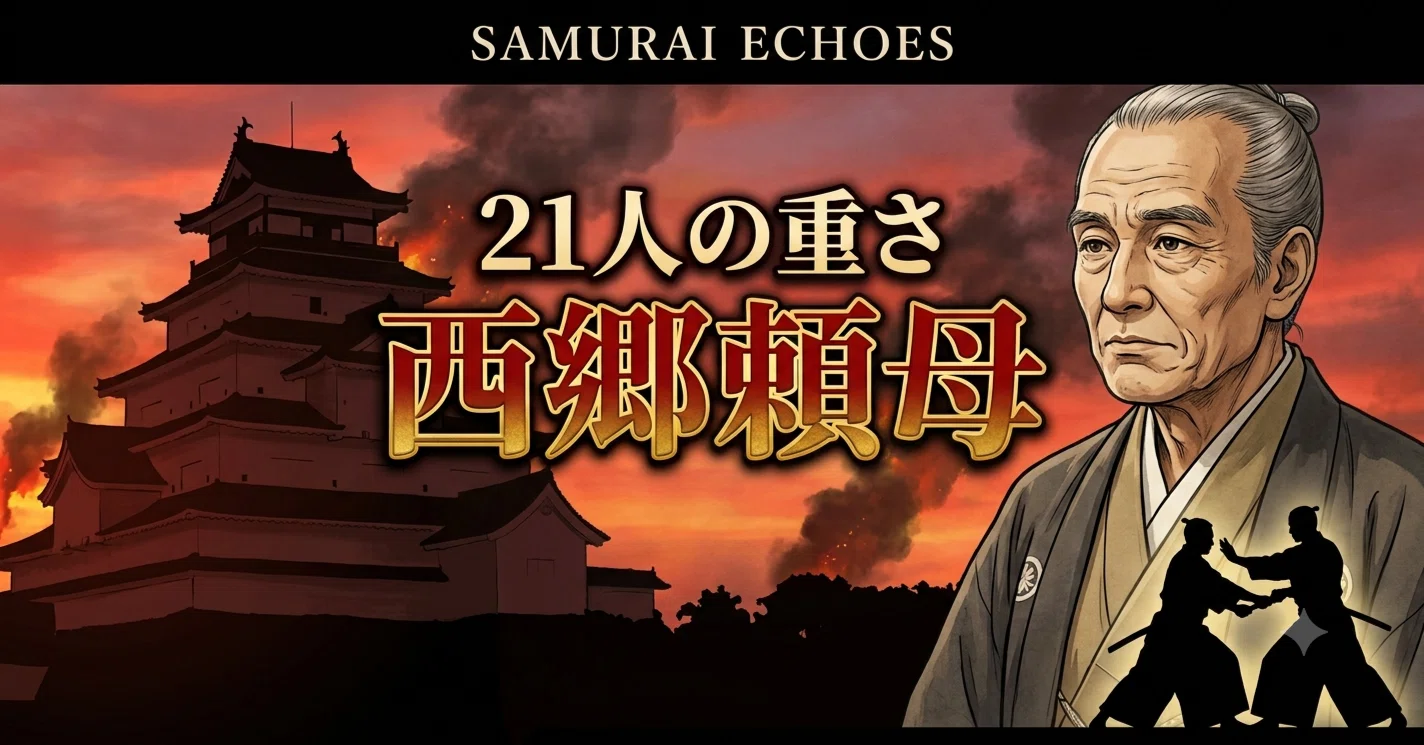 21人の重さ 西郷頼母｜SAMURAI ECHOES