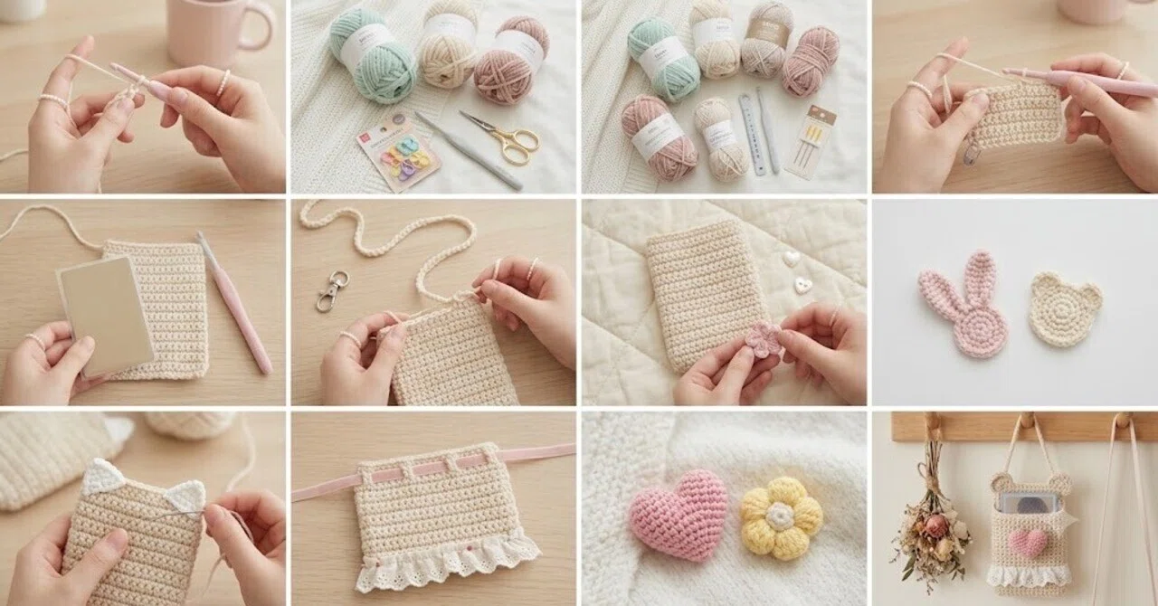 How to Make Crochet Trading Card Holders! Beginner-Friendly