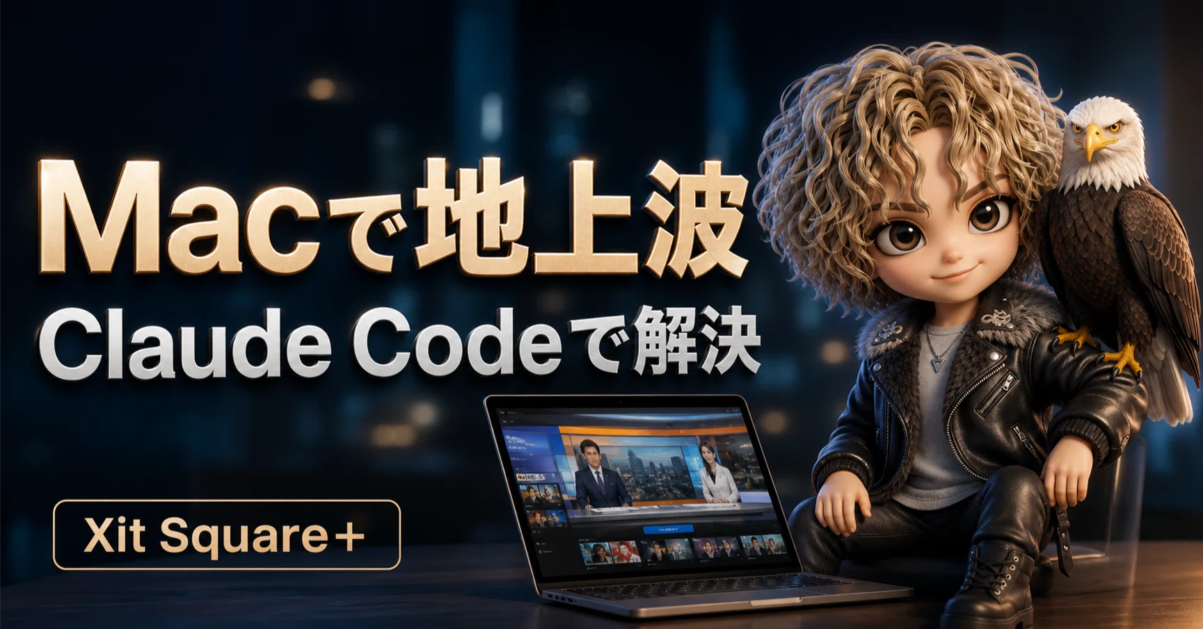 Macで地上波テレビを見る方法｜ハマった4つをClaude Codeで解決（Xit