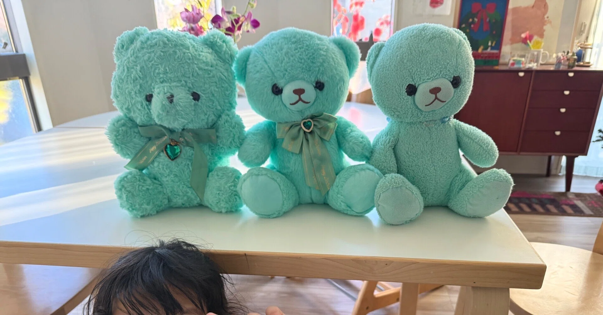うちにエメラルドグリーンのくまが3つもある理由。｜海沼 衣々花
