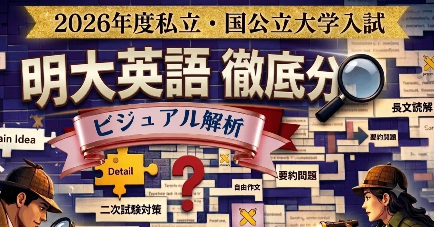 📱💻 ＃19 明治大学理工学部 2026年度大学入試英語読解問題シリーズ