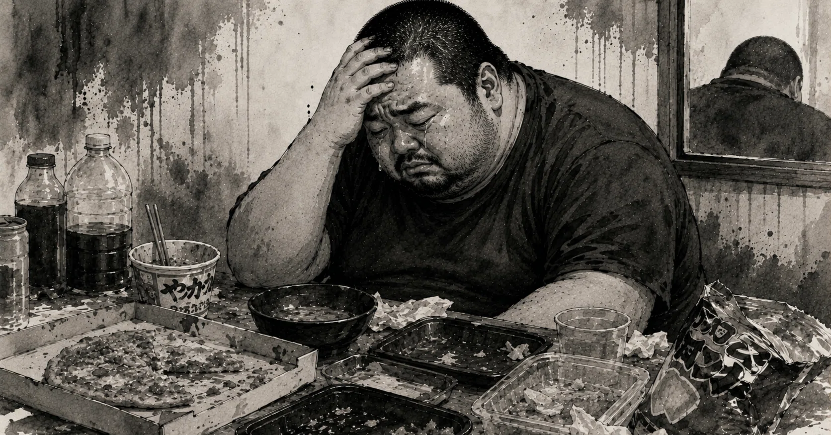 148日目】朝から食欲が爆発した日｜41歳ダイエットおじ｜190kg→130kg減量