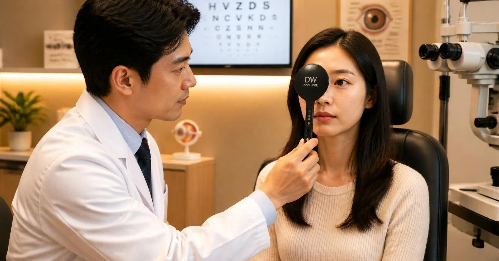 眼科での斜視検査あるある！！〜あのおたまは一体何をしているのか