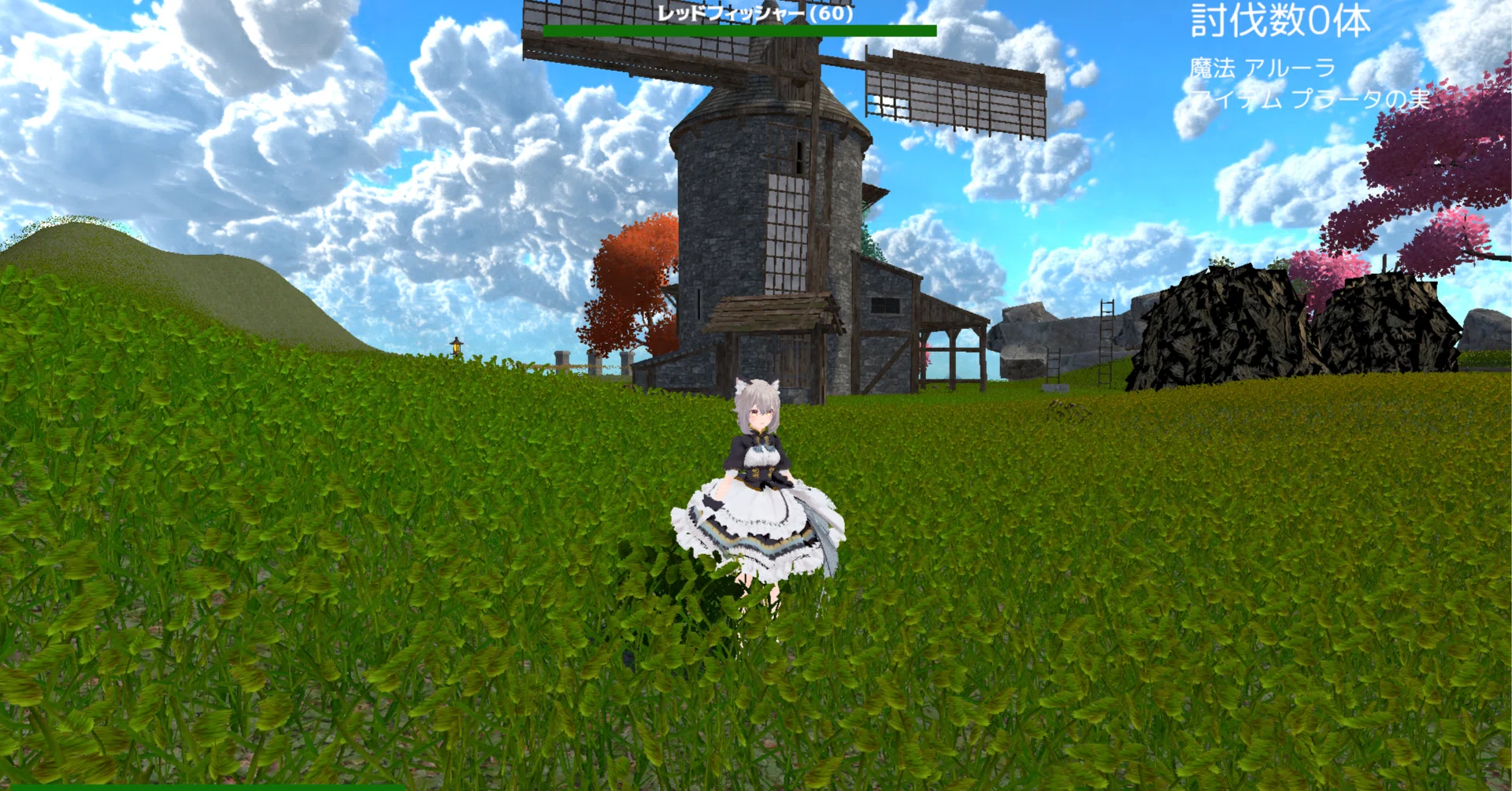 ゲーム制作] 2027年リリース予定のARPGの動画をアップしました｜nyomo221