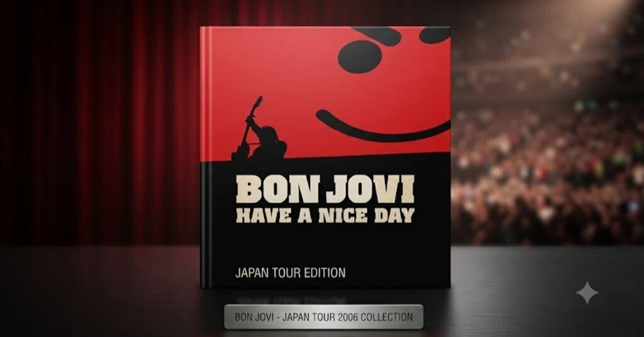 BON JOVI HAVE A NICE DAY ジャパンツアー ポスター Bon Jovi 