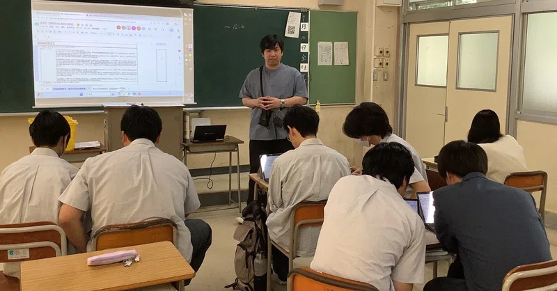 😸【貴志川高校】絵画の魅力を伝えるのはAI？それとも人間？「文学国語」公開授業レポート