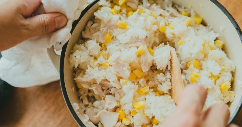 まぐろコンフィととうもろこしご飯 Fishstand まぐろでつくるおうちごはん Note
