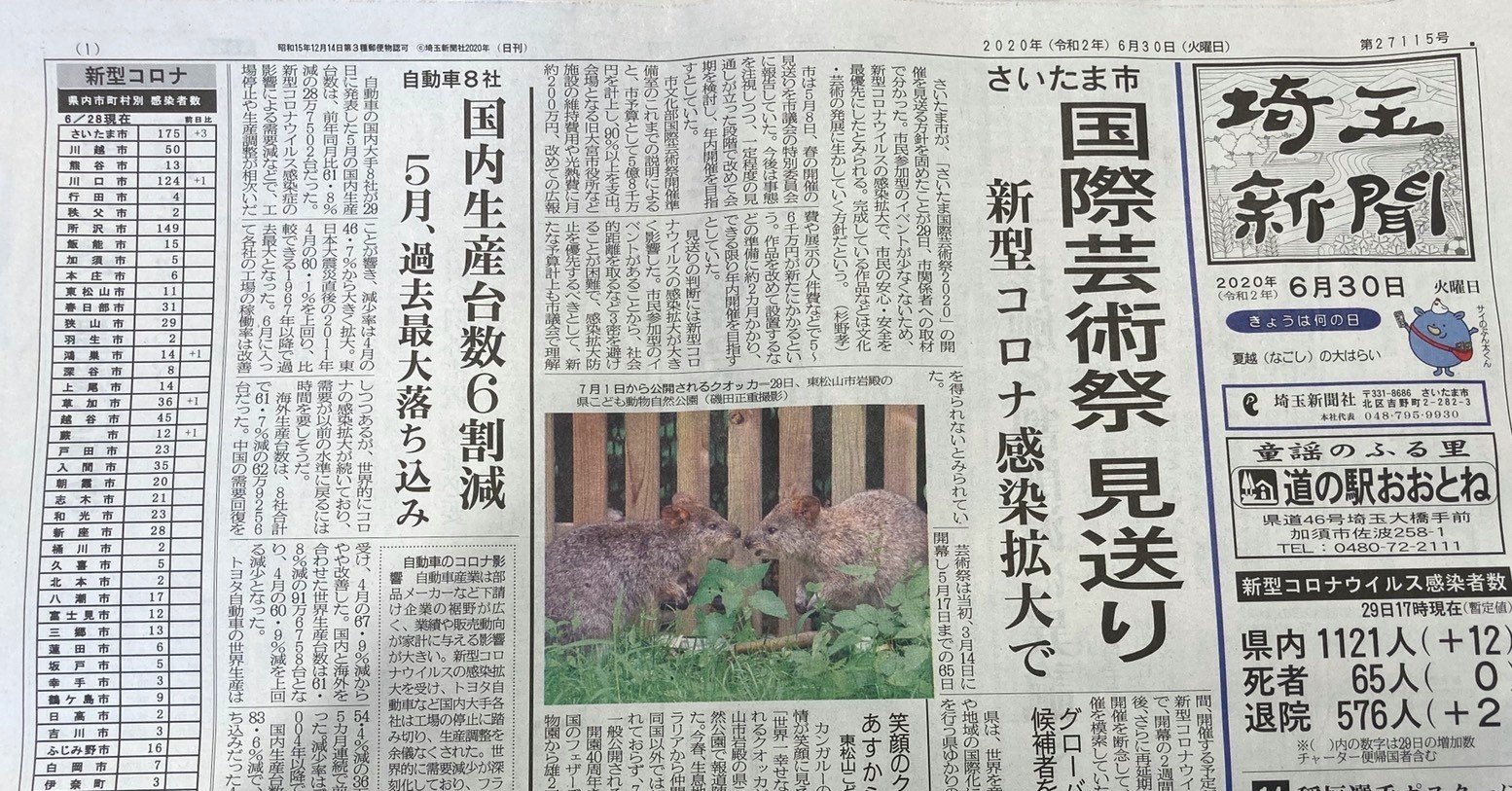 さいたま国際芸術祭 の新型コロナ感染拡大で見送り Shunya Asami Note Note