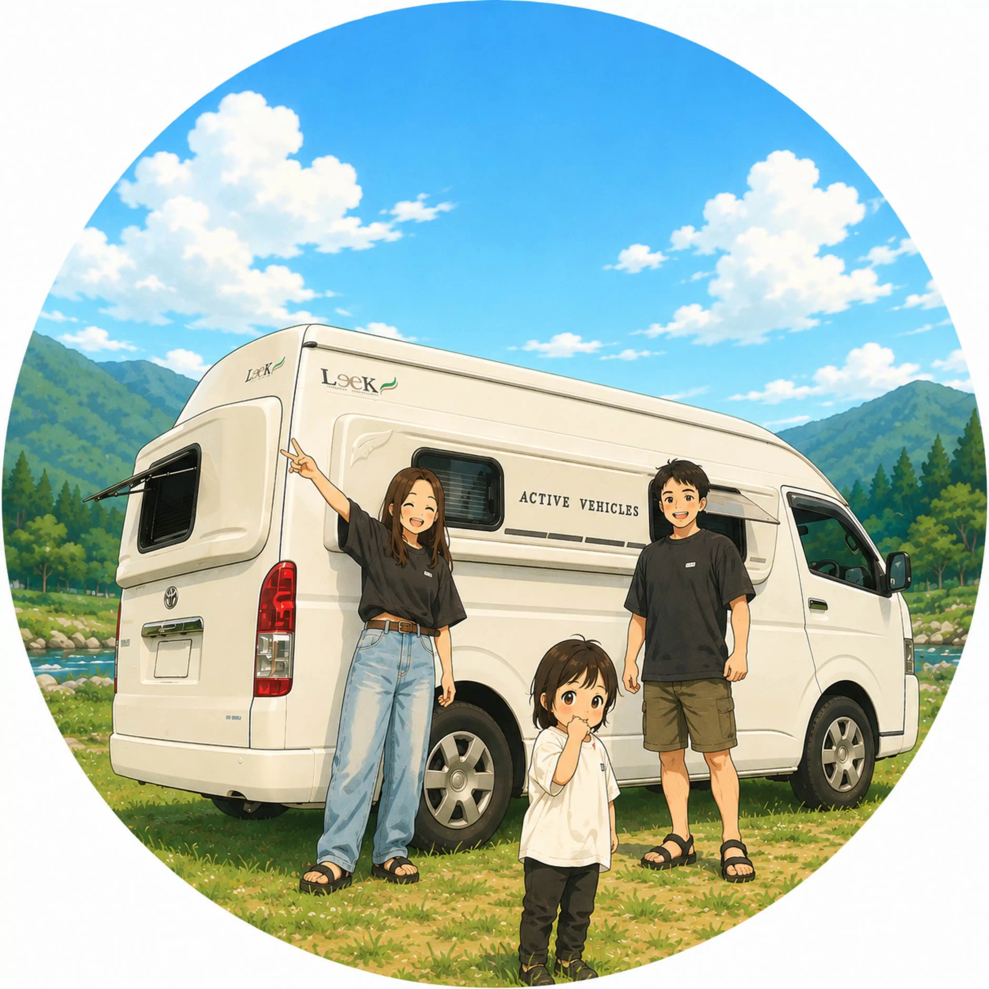 じん／30代夫婦の資産形成×車中泊