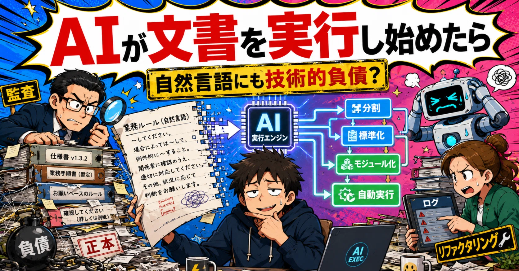 AIが文書を実行し始めたら、自然言語にも技術的負債が生まれた。自然
