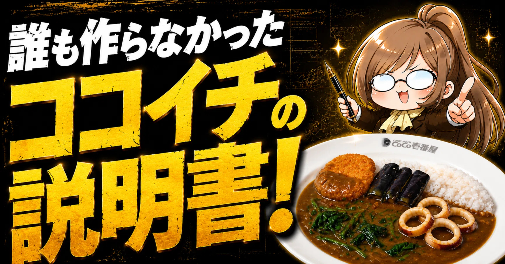 The Coco Ichibanya Manual No One Ever Made｜ロムスカ大佐ちゃん
