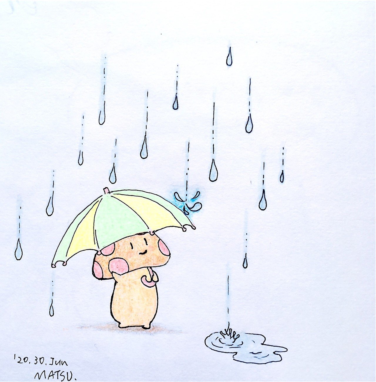 楽しい雨の日 Matsu Note