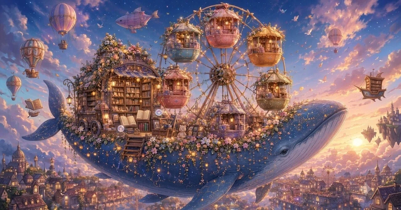 星空マルシェ】 空想綴りの観覧車書店 📖 🐋 🎡 〜 Because You Matter