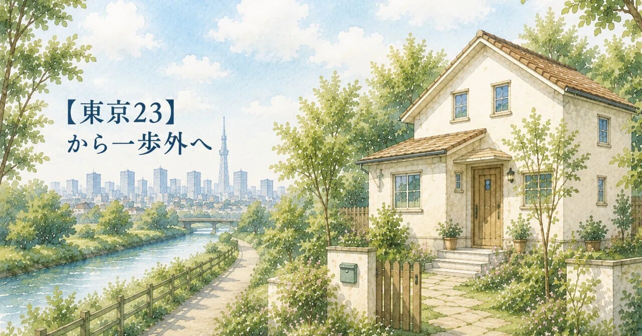 [Tokyo 23 Wards] A Step Outside—The Choice of a Pre-owned Home 《My Son ...
