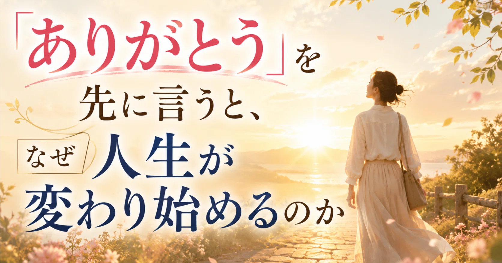 ありがとう」を先に言うと、なぜ人生が変わり始めるのか｜唐澤武男さん
