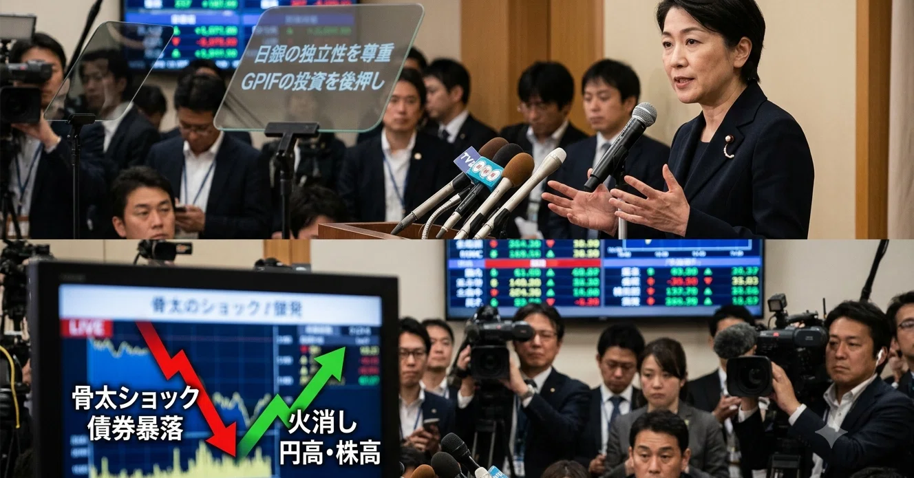 骨太ショック」と片山大臣の「火消し」――日銀の独立性を説きながらGPIF