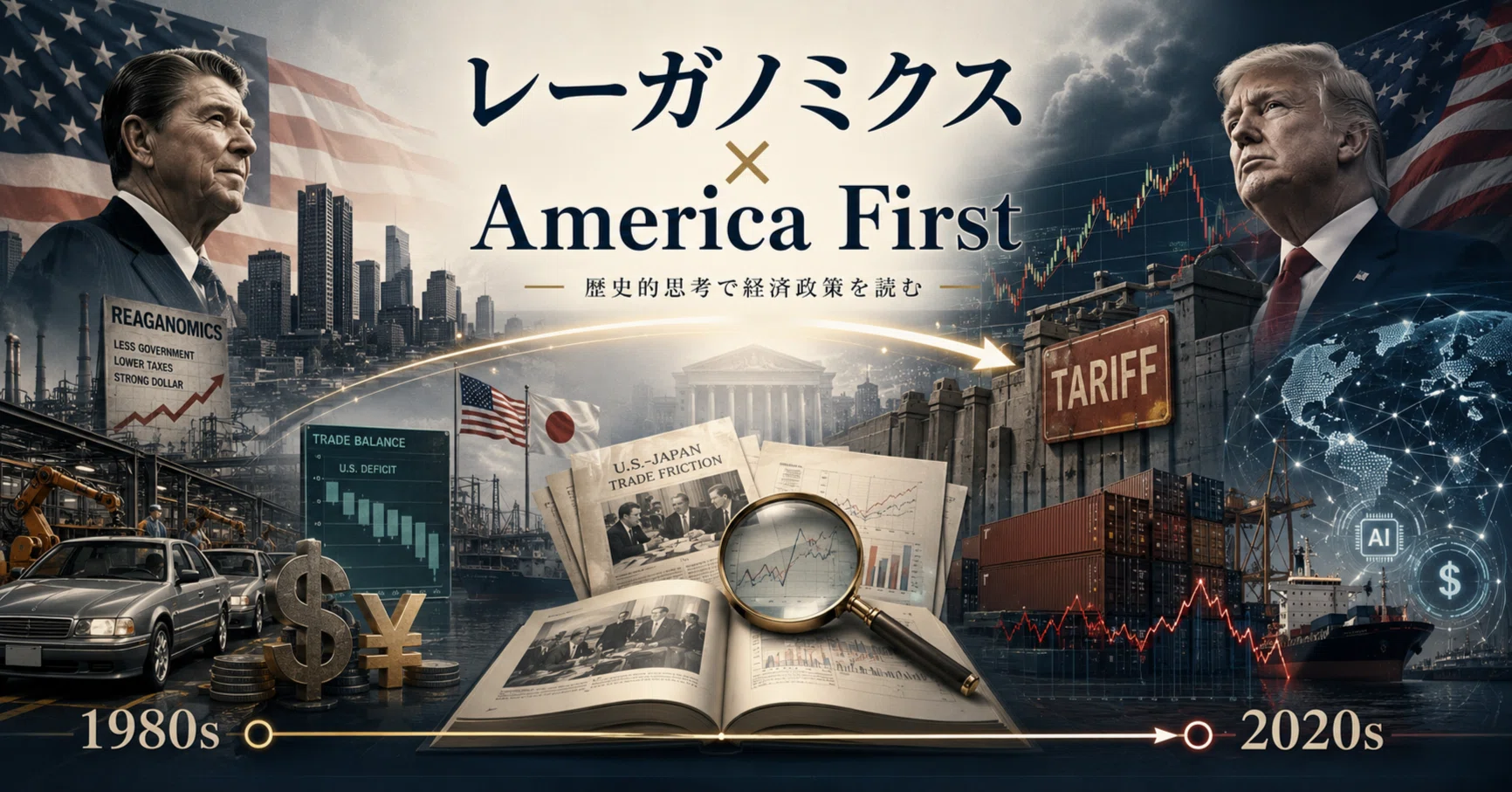レーガノミクス」から「アメリカン・ファースト」を考える