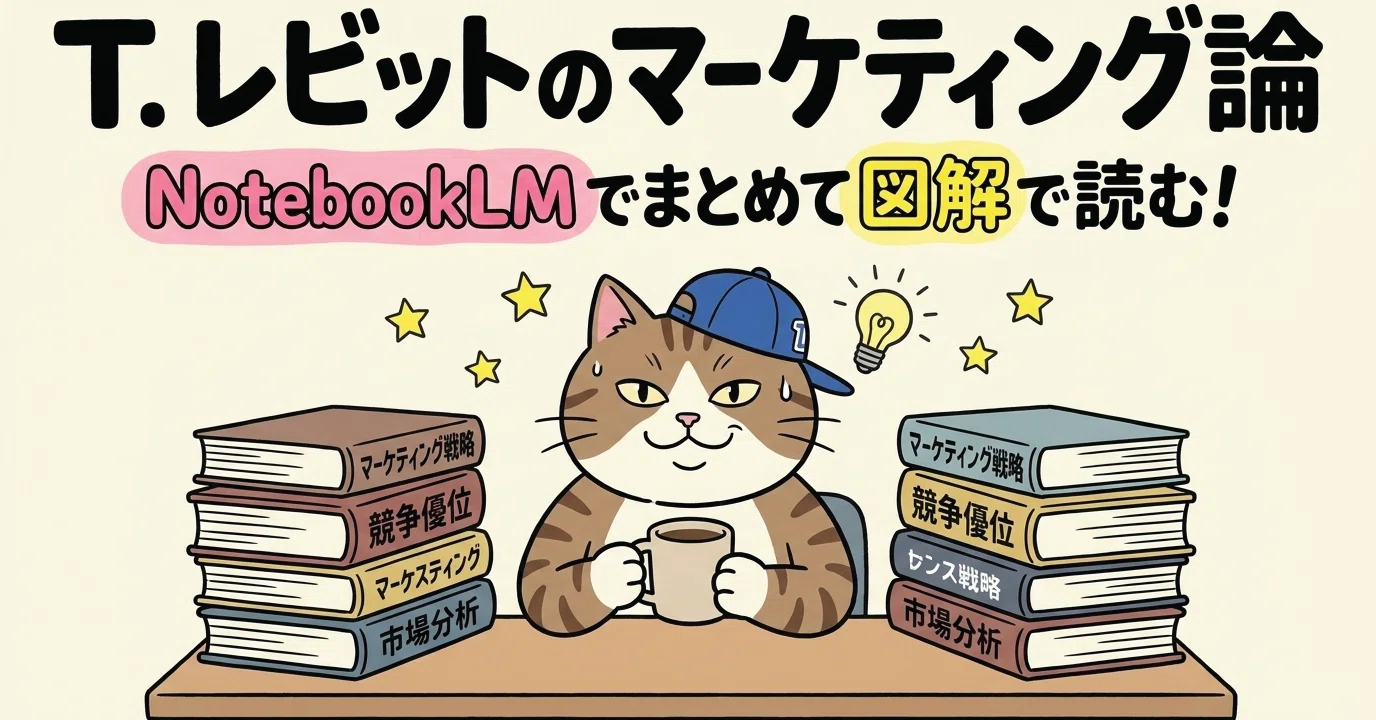 T. レビットのマーケティング論：NotebookLMでまとめて図解で読む