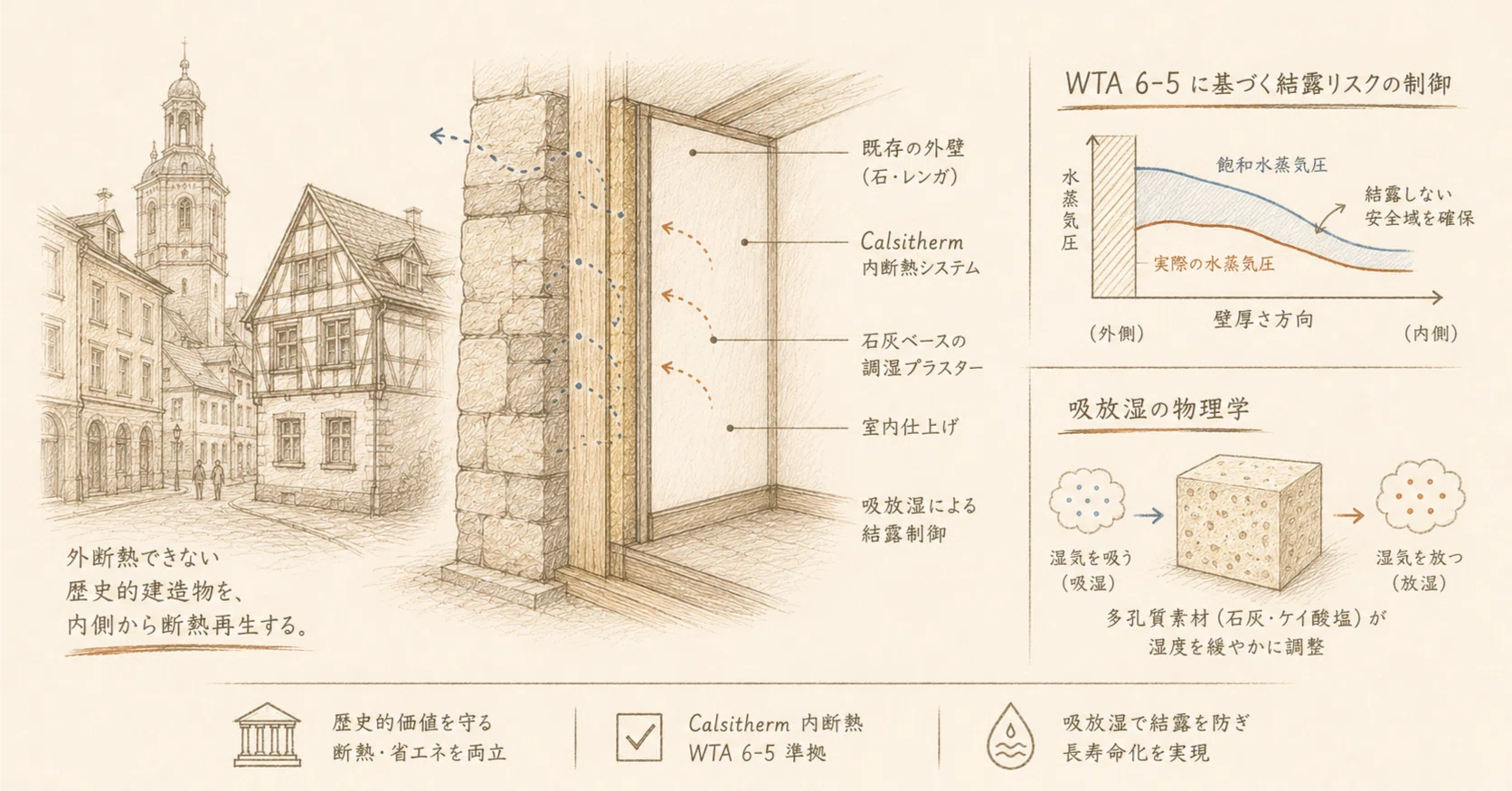 外断熱できない建物は諦めるしかない」と思う日本人へ｜ドイツが歴史的