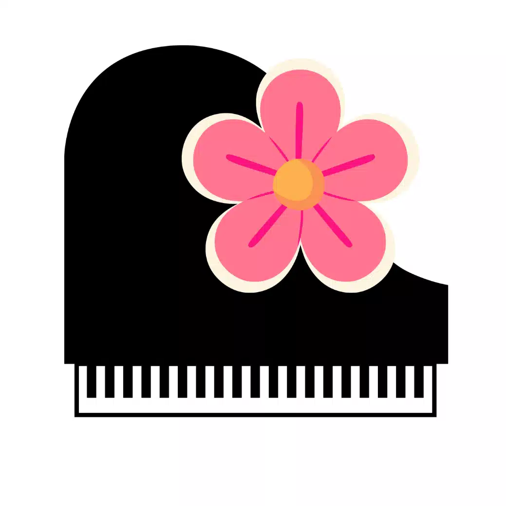 花とピアノ