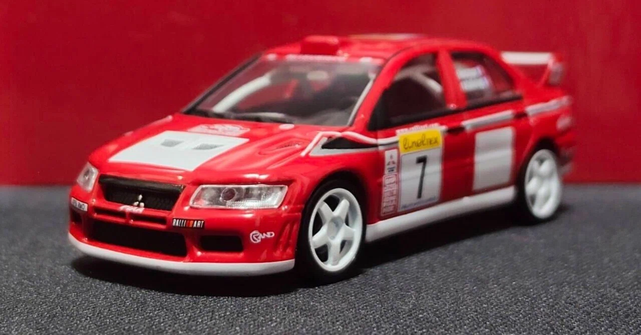 AUTOart 三菱 ランサー エボリューション VII AUTOart 1/64 Mitsubishi Lancer Evolution VII WRC Rally Monte Carlo