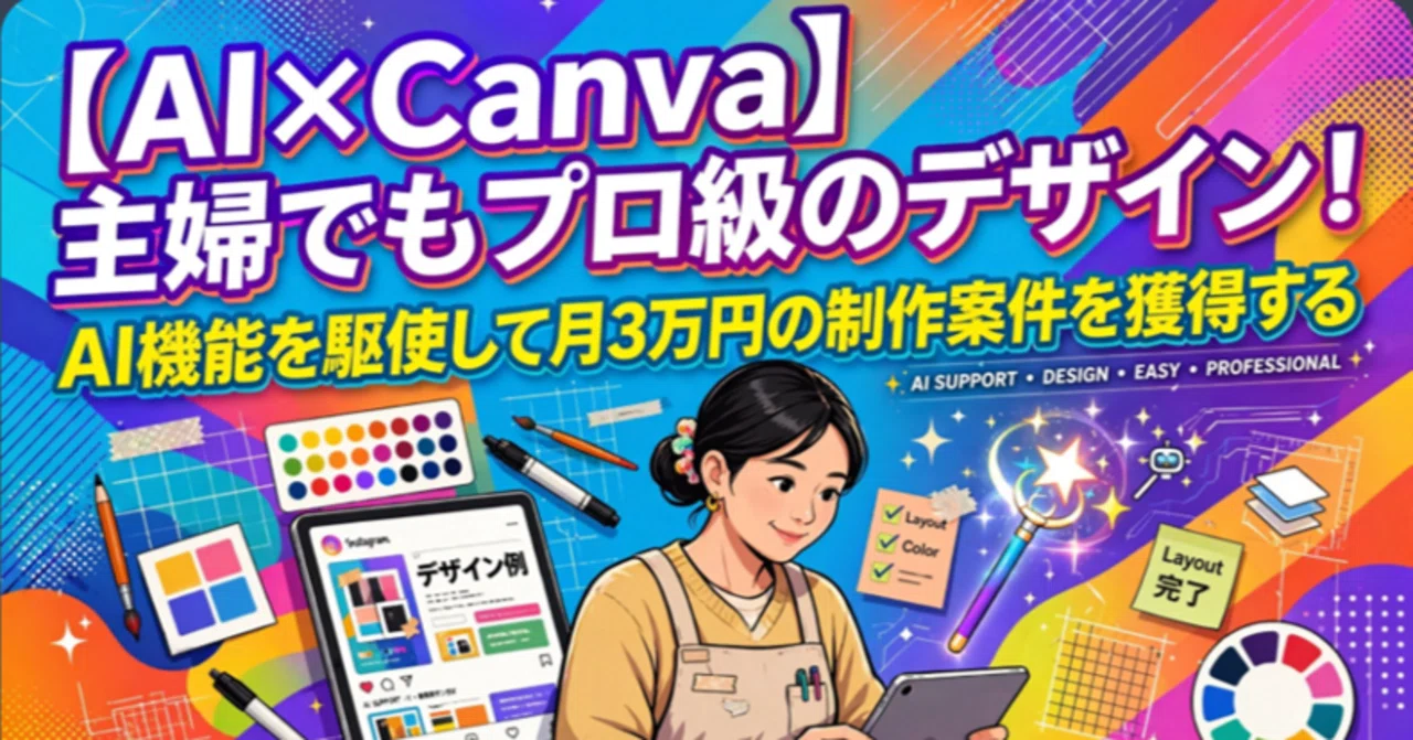 [AI x Canva] Professional-grade designs for homemakers! Master AI ...