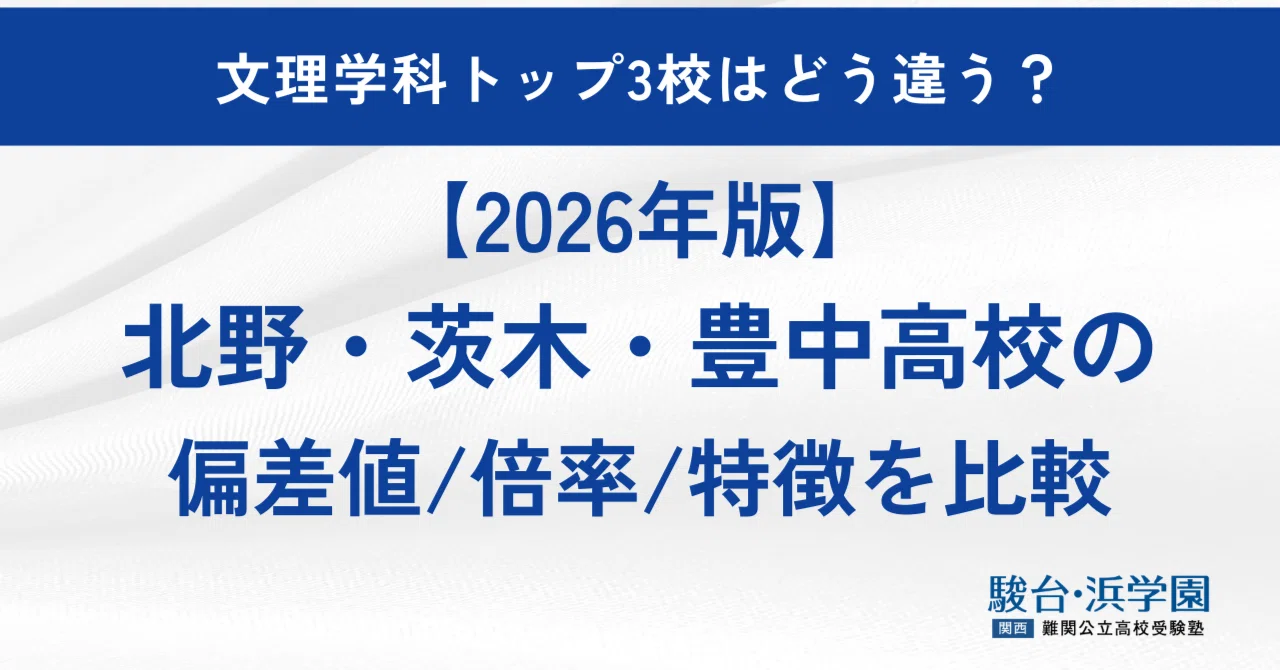 豊中 高校 偏差 値