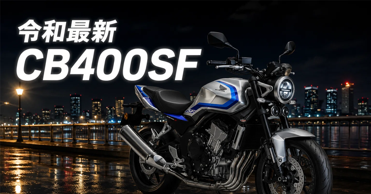 The first all-new CB400SF in about 35 years! Revived as a
