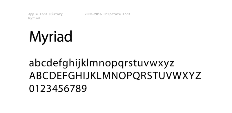 Apple Font History 書体で見るappleの歴史2 Wow Note Note