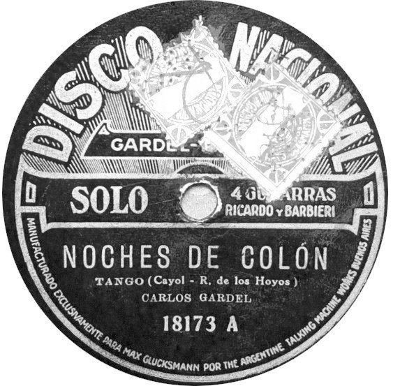 カルロス・ガルデル「コロン劇場の夜」（1926）