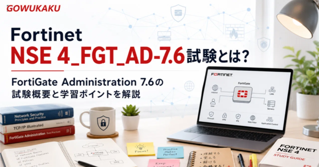 Fortinet NSE 4_FGT_AD-7.6試験とは？FortiGate Administration 7.6の試験概要と学習ポイントを ...