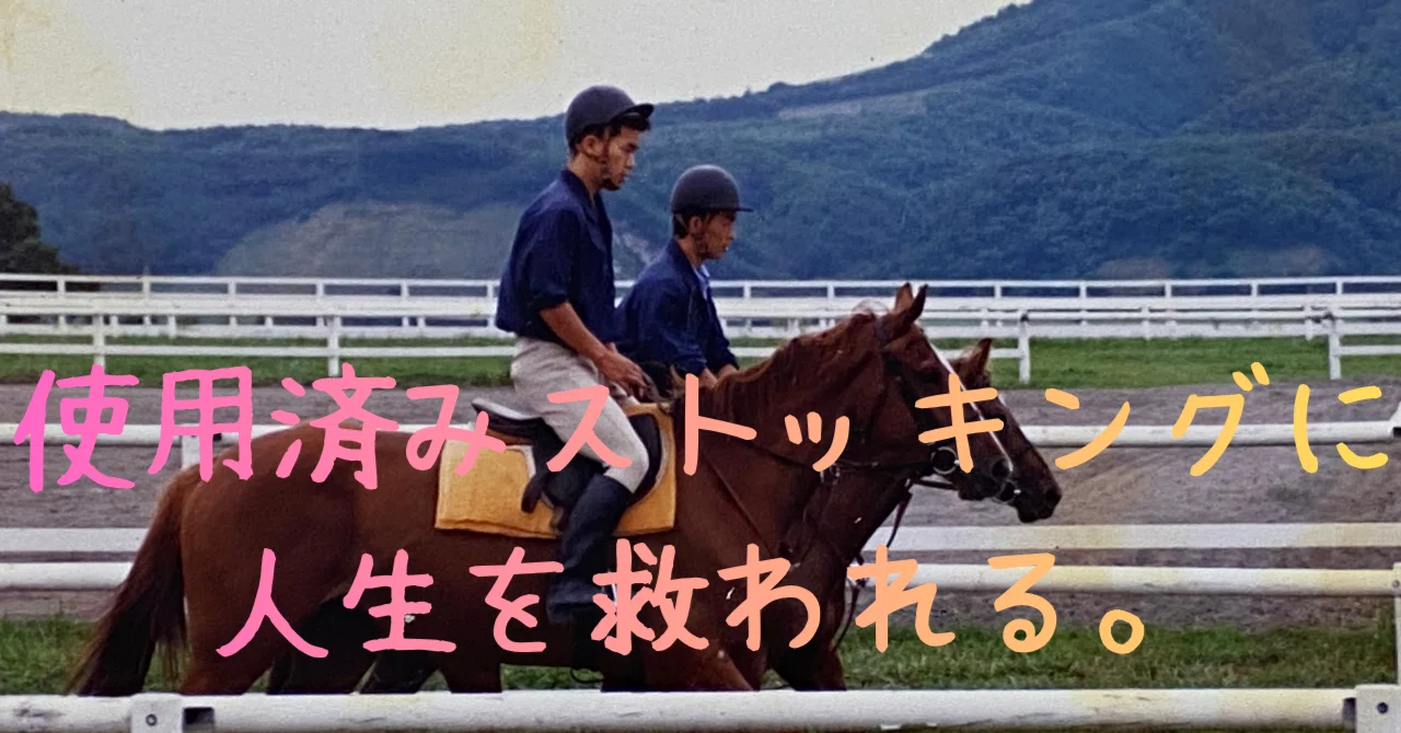使用済みストッキングに人生を救われる。（いざウマの世界へ入った話 