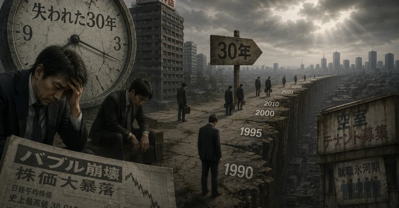 失われた30年と、これをひとりひとりの努力でどう取り戻すか
